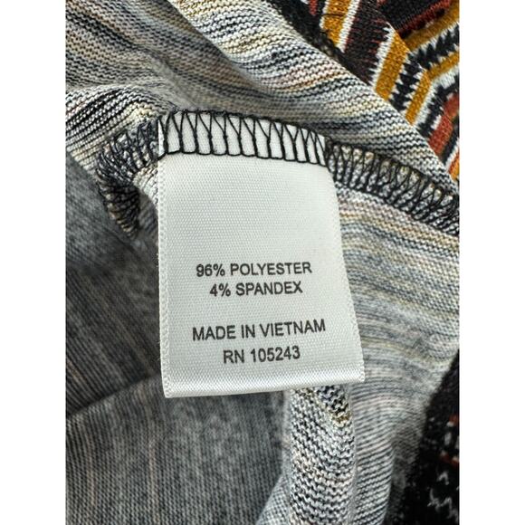 H.I.P Happening In The Present Sz XL Boho Tribal Print Long Cardigan Sweater - Picture 7 of 9